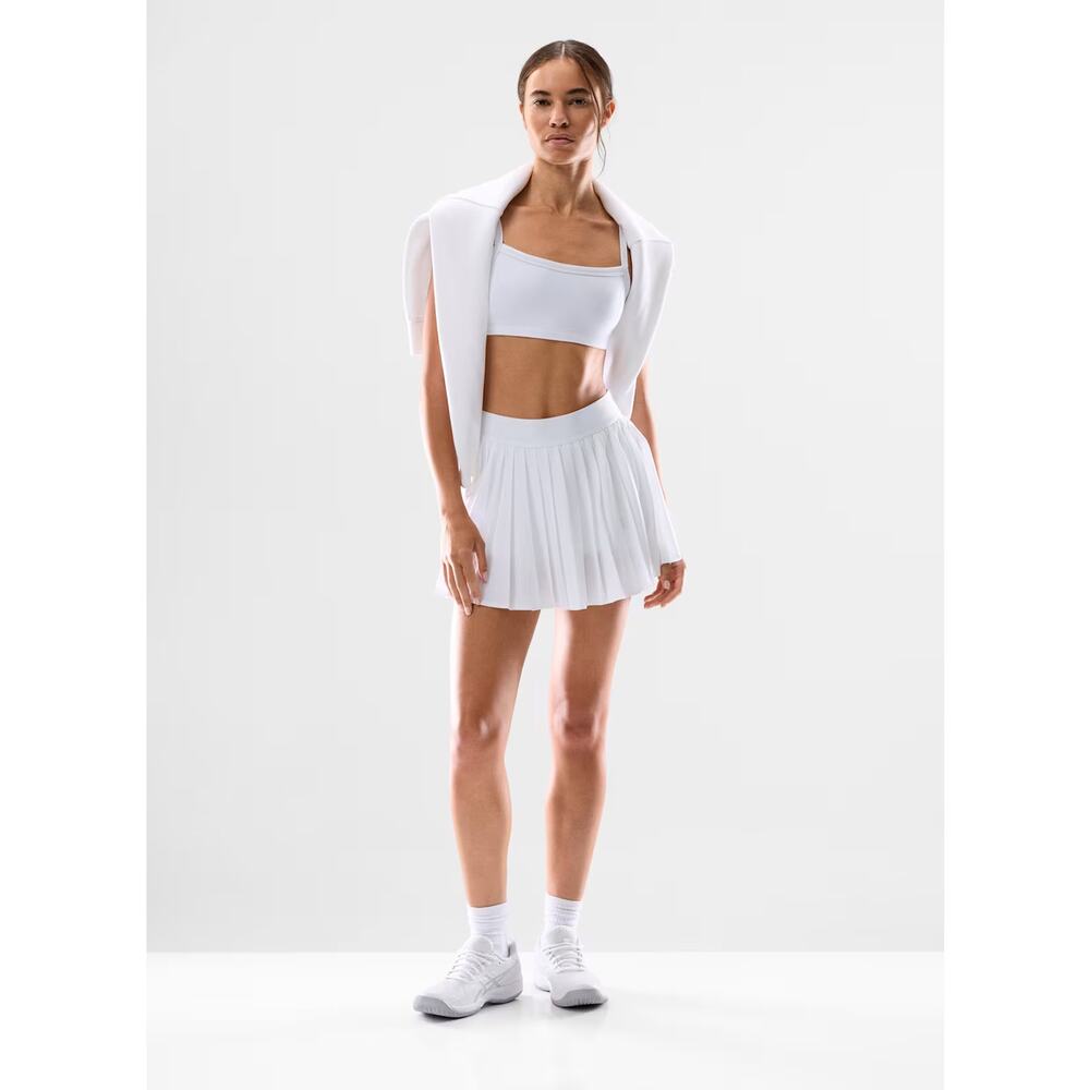 Aritzia Golden White Pleated Tennis Skort Size S Tenniscore Pickleball
